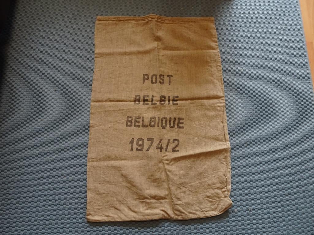 Oude postzak Belgie 1974, Ophalen of Verzenden, Huis en Inrichting