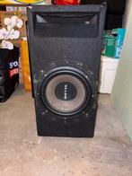 Kicker ZX 1000.1 Versterker met Subwoofer Kist, Auto diversen, Autospeakers, Ophalen of Verzenden, Gebruikt