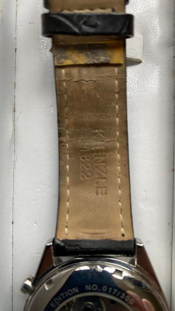Kienzle Automatisch Limited Edition Horloge uit 2005, Overige merken, Leer, Staal, Polshorloge