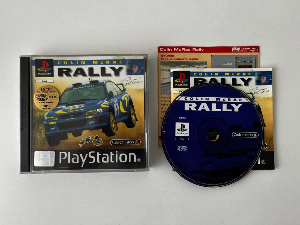 Colin McRae Rally, Spelcomputers en Games, Games | Sony PlayStation 1, 1 speler, Racen en Vliegen, Ophalen of Verzenden, Zo goed als nieuw