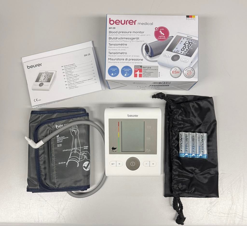 BEURER BM 28 BLOEDDRUKMETER, Ophalen of Verzenden, Zo goed als nieuw