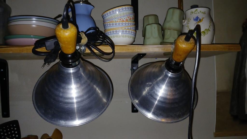 Twee ikea klemspotjes  lampen, Ophalen of Verzenden, Minder dan 50 cm