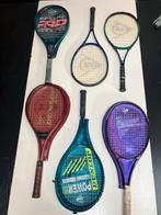 6 Dunlop tennisrackets van verschillende leeftijden, Ophalen of Verzenden, Gebruikt, Racket, Dunlop