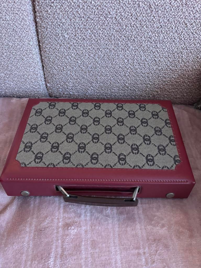 Mahjong in koffer., Ophalen of Verzenden, Zo goed als nieuw