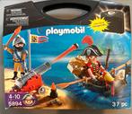 Playmobil Piraten Set 5894 - Draagbare Avonturenkoffer, Ophalen of Verzenden, Gebruikt, Complete set