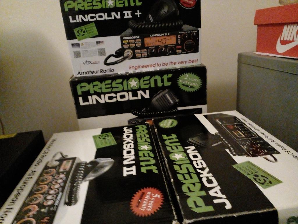 Kwartet President, Ophalen of Verzenden, Zo goed als nieuw, Zender en Ontvanger