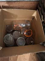 Diverse weckpotten en glazen potten, Ophalen of Verzenden, Gebruikt