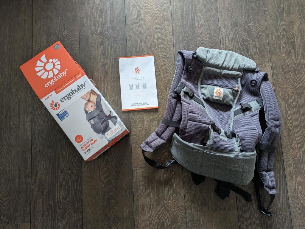 Ergobaby Adapt draagzak, Kinderen en Baby's, Babydragers en Draagdoeken, Ophalen, Zo goed als nieuw, Draagzak, Overige merken