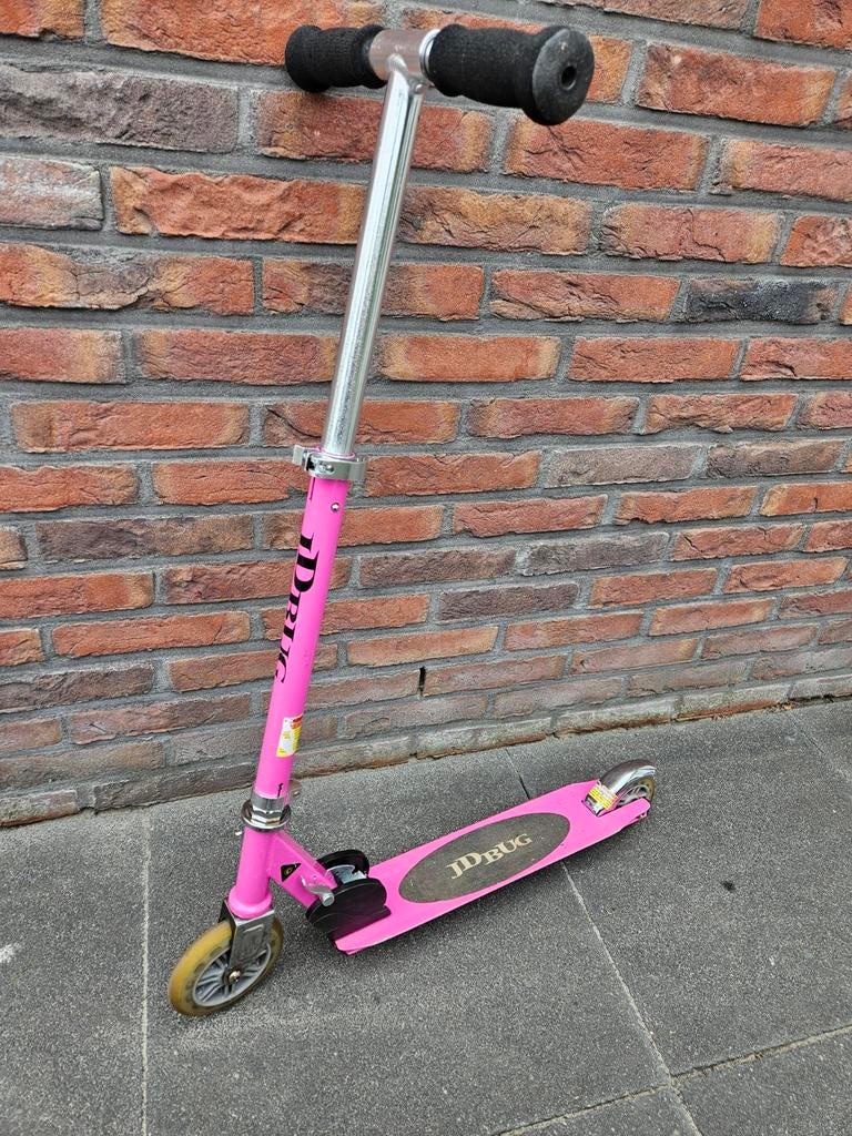 JD Bug step roze - Gebruikte kinderstep, Fietsen en Brommers, Steps, Ophalen, Gebruikt, Gewone step, JD Bug