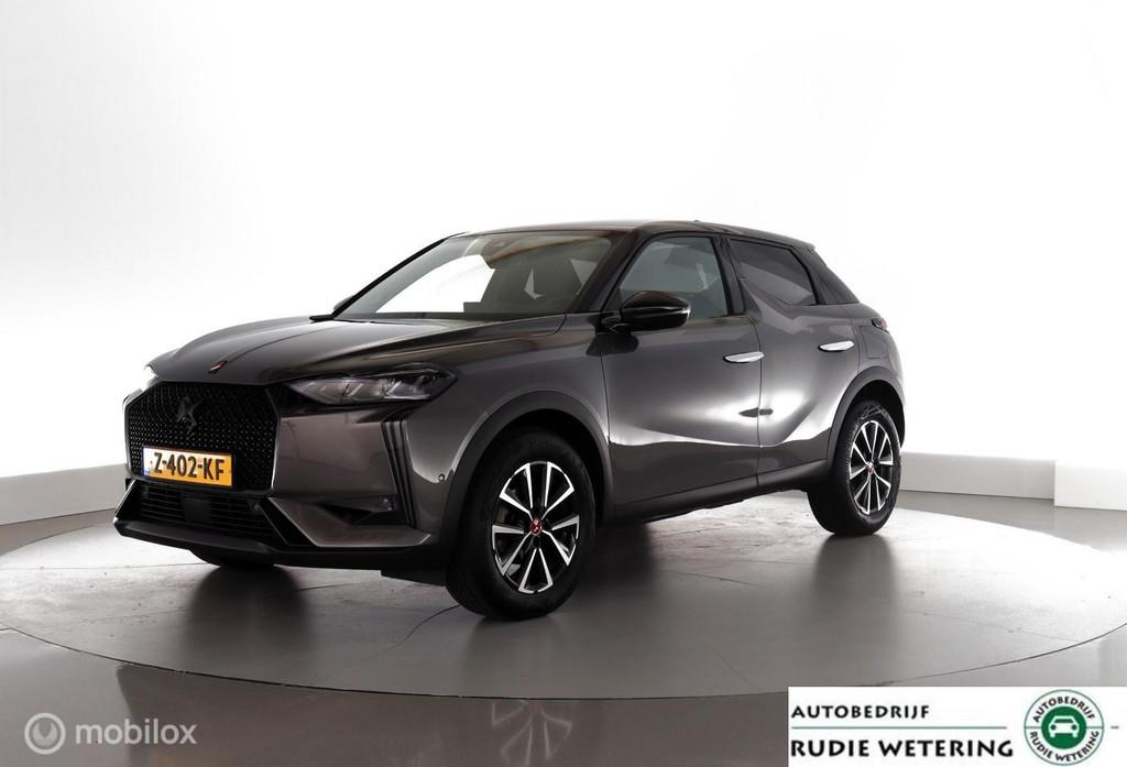 Ds 3 1.2 130PK Performance Line leer|led|cam|nav|dab|ecc|acc, Auto's, DS, Gebruikt, Euro 6, 1199 cc, Leder en Stof