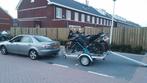 Te huur: motortrailer aanhanger ongeremd voor 1 of 2 motoren, Aanhangwagen
