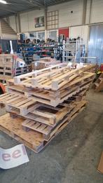 Gratis af te halen: Grote stapel houten pallets, Ophalen, Gebruikt, Hout, 100 mm of meer