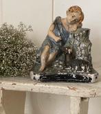 Brocante oud St Janneke beeld gips, Ophalen of Verzenden