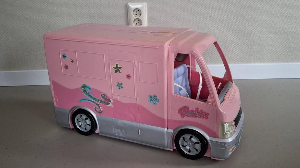 Barbie Cabrio met Barbiepop en accessoires, Ophalen of Verzenden, Meisje