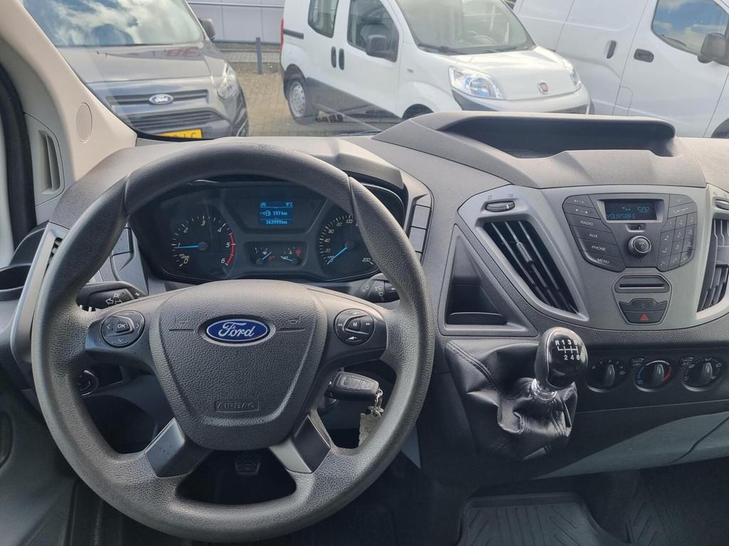 Ford Transit Custom 2.0 TDCI L2H1 Airco sidebars Trekhaak eu, Elektrische ramen, Gebruikt, Euro 6, 4 cilinders