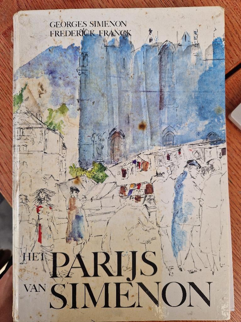 Het Parijs van Simenon, Gelezen, Frederick Franck, Ophalen of Verzenden, Overige onderwerpen