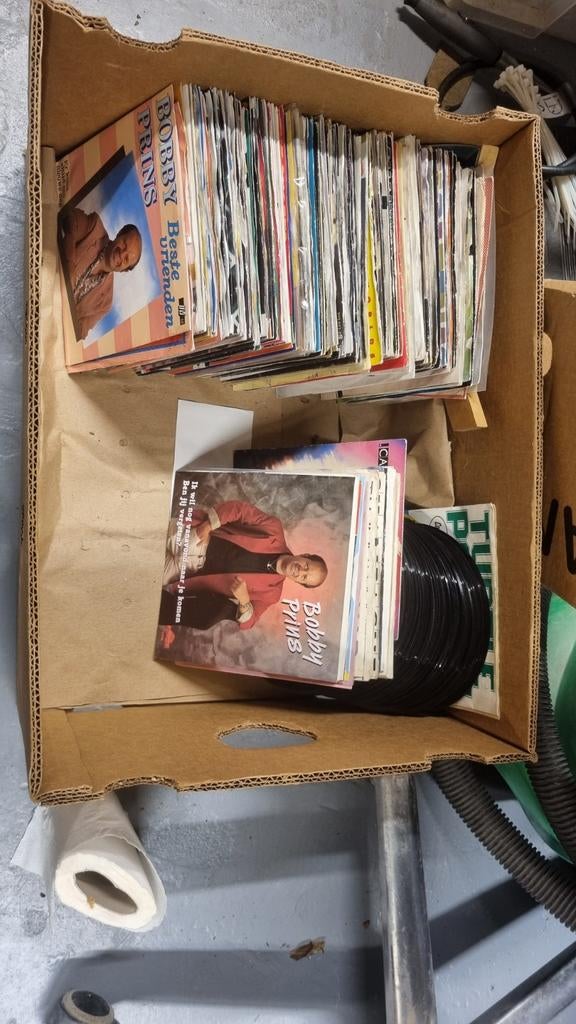 Partij diverse singeltjes (vinyl) in 1 koop, Gebruikt, 7 inch, Single, Ophalen of Verzenden