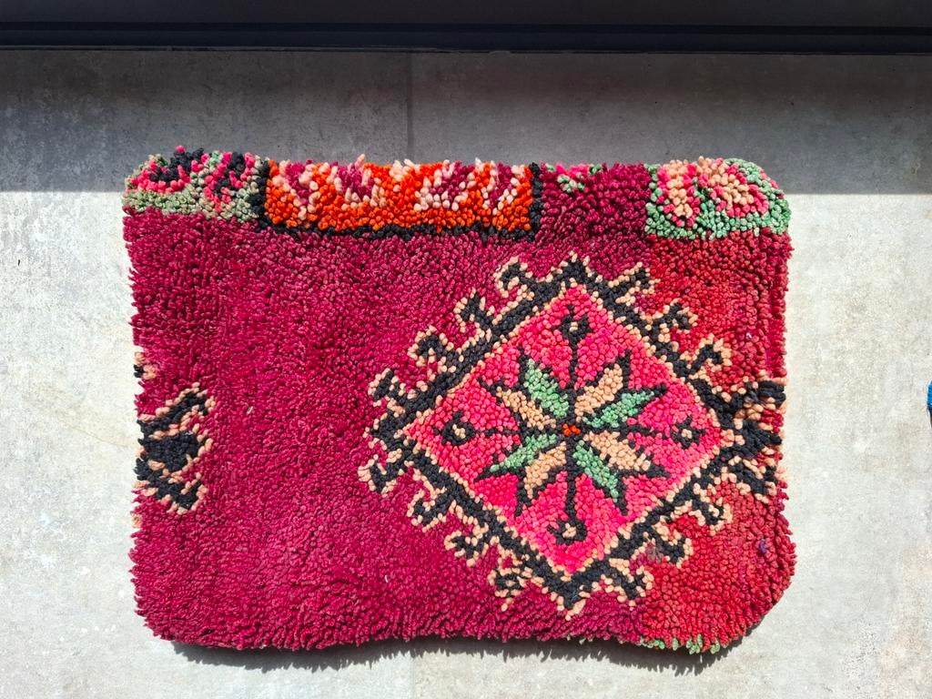 Prachtige vintage berber hoes berber kussen, Ophalen of Verzenden