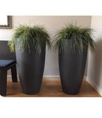 ELHO kunststof Bloempot met kunstplant, Tuin en Terras, Bloempotten, Ophalen, Rond, Zo goed als nieuw, Aardewerk