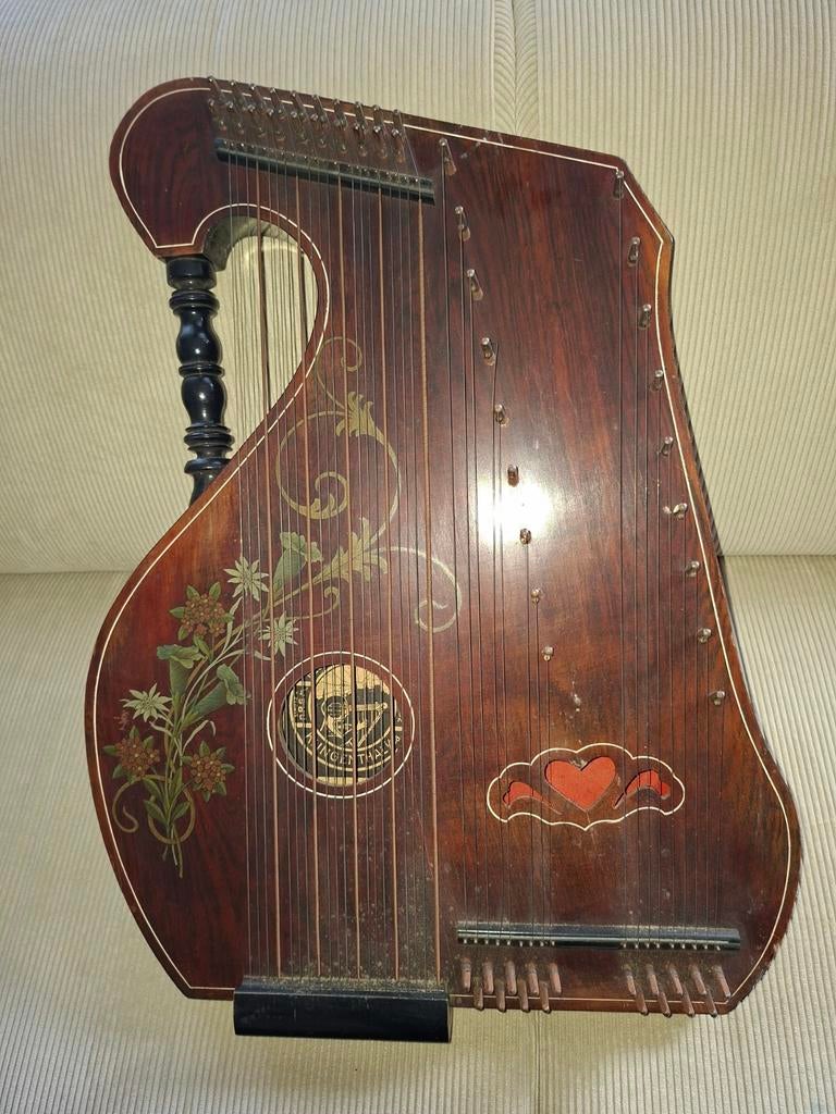 Citer art deco vioolharp, Ophalen, Gebruikt