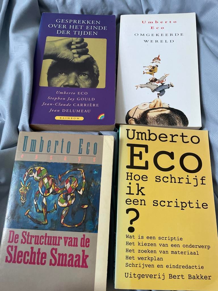 Umberto Eco boeken, Ophalen of Verzenden, Gelezen