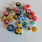 30 Millefiori  kralen vintage  handgemaakt, Ophalen, Nieuw, Kraal
