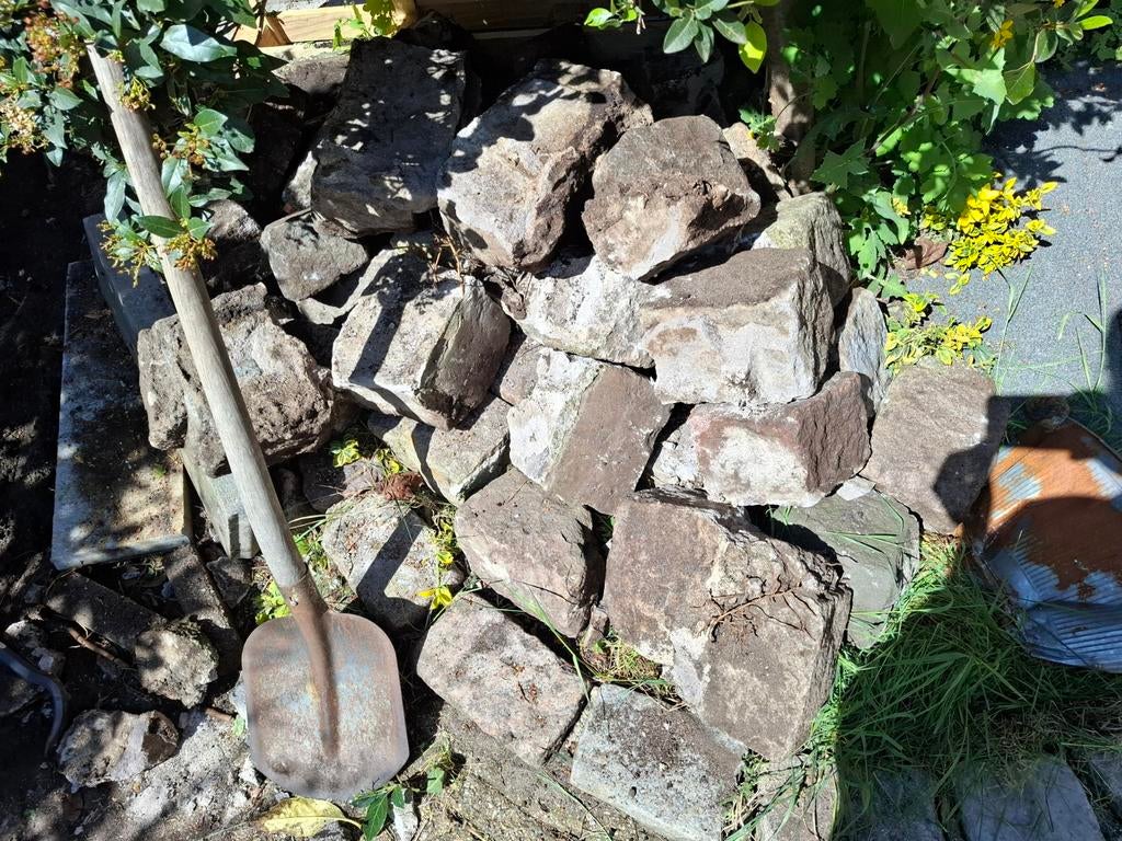 Keien, Ophalen, Gebruikt