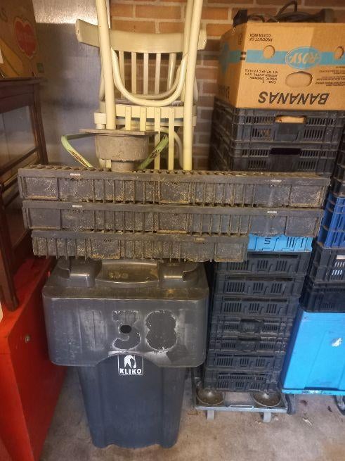 Lijngoot, Ophalen, Gebruikt, Pvc, 80 mm of meer