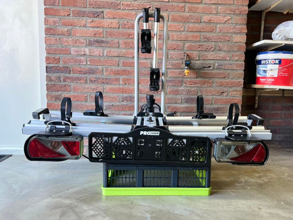 Pro-User Diamant Fietsendrager - 2 Fietsen - Trekhaak, Ophalen, 2 fietsen, Zo goed als nieuw, Trekhaakdrager