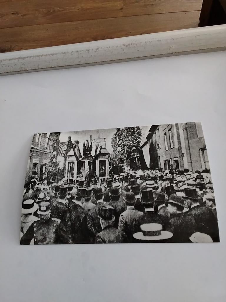KATWIJK/ZEE. FEESTELIJKE AANKOMST EERSTE ELECTRISCHE TRAM, Ophalen of Verzenden, Voor 1920, Zuid-Holland