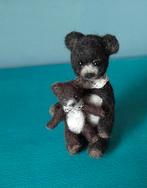 Genaaldvilte beren wol naaldvilten beertjes handgemaakt, Ophalen of Verzenden, Nieuw, Overige typen, Wolvilt