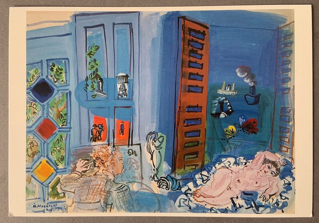 Raoul Dufy, Atelier Interieur, Ophalen of Verzenden, Ongelopen