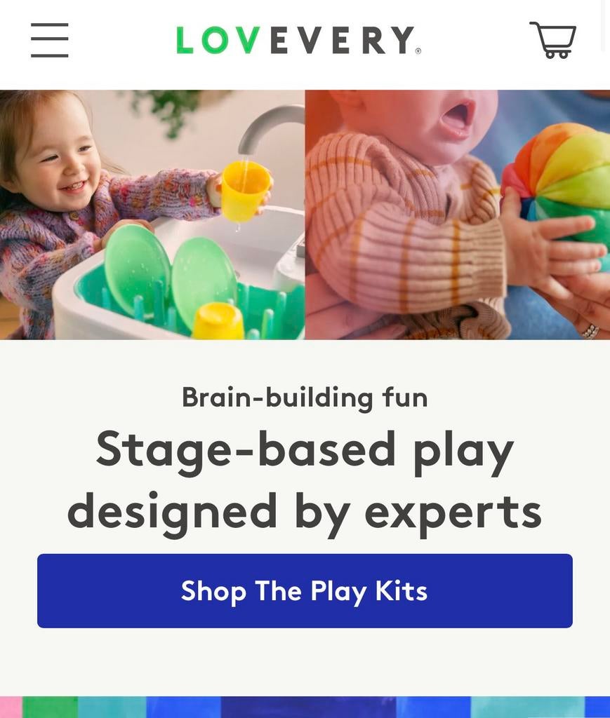 €20 korting op Lovevery Play Kits, Tickets en Kaartjes, Kortingen en Cadeaubonnen, Eén persoon, Kortingsbon