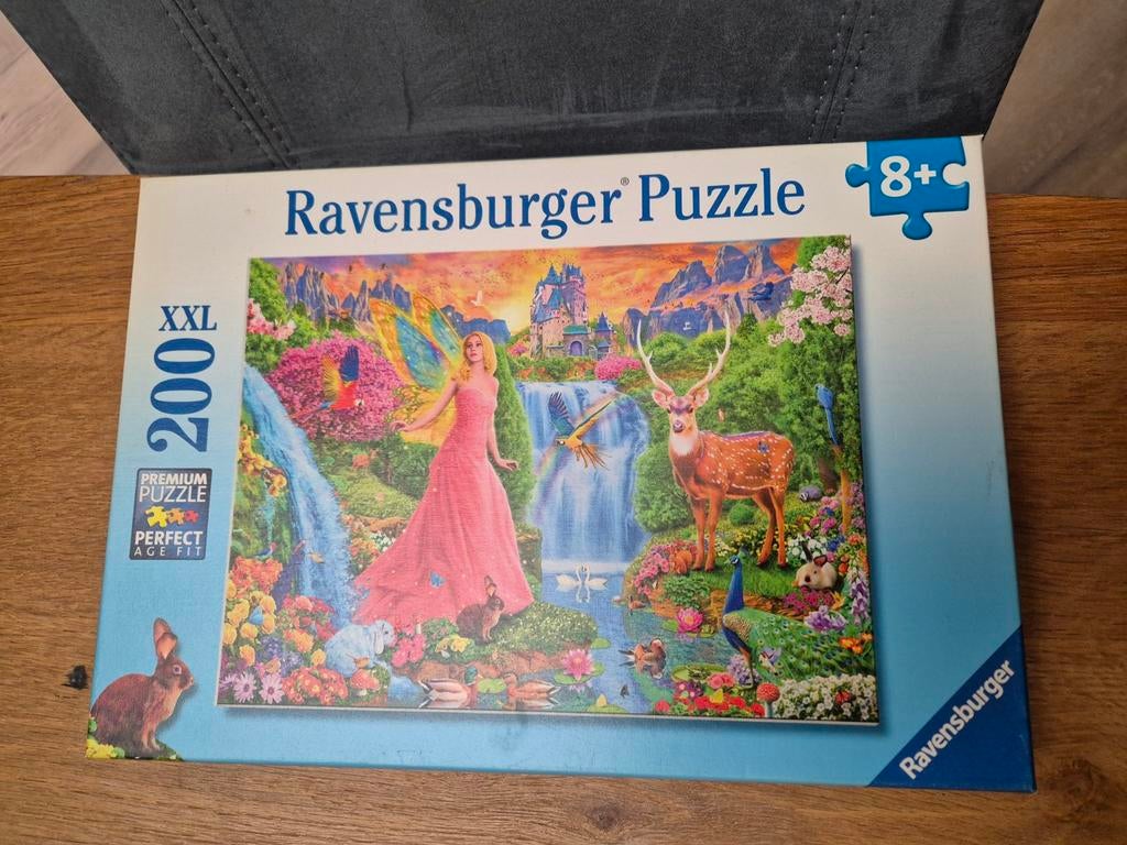 Nieuwe Ravensburger Puzzel XXL 200 stukjes - Sprookjeswereld, Ophalen of Verzenden
