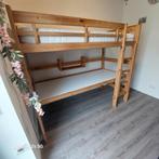 Hoogslaper met bureau en boekenplank, Ophalen, Hoogslaper, Eenpersoons, 160 tot 180 cm