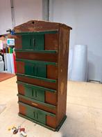 Vintage houten pakhuis / magazijn / poppenhuis, Ophalen