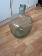 Grote glazen fles / vaas, Huis en Inrichting, Woonaccessoires | Vazen, Gebruikt, Overige kleuren, 50 tot 75 cm, Ophalen of Verzenden
