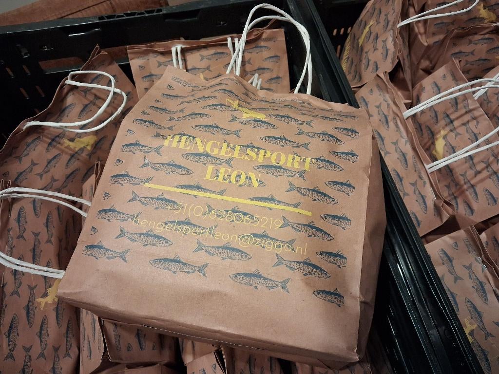 NU ZONDAG....hengelsportbeurs HVZ....met VERRASSINGS-TASSEN, Ophalen, Info@hengelsportleon, Hengelsport Leon, Overige typen