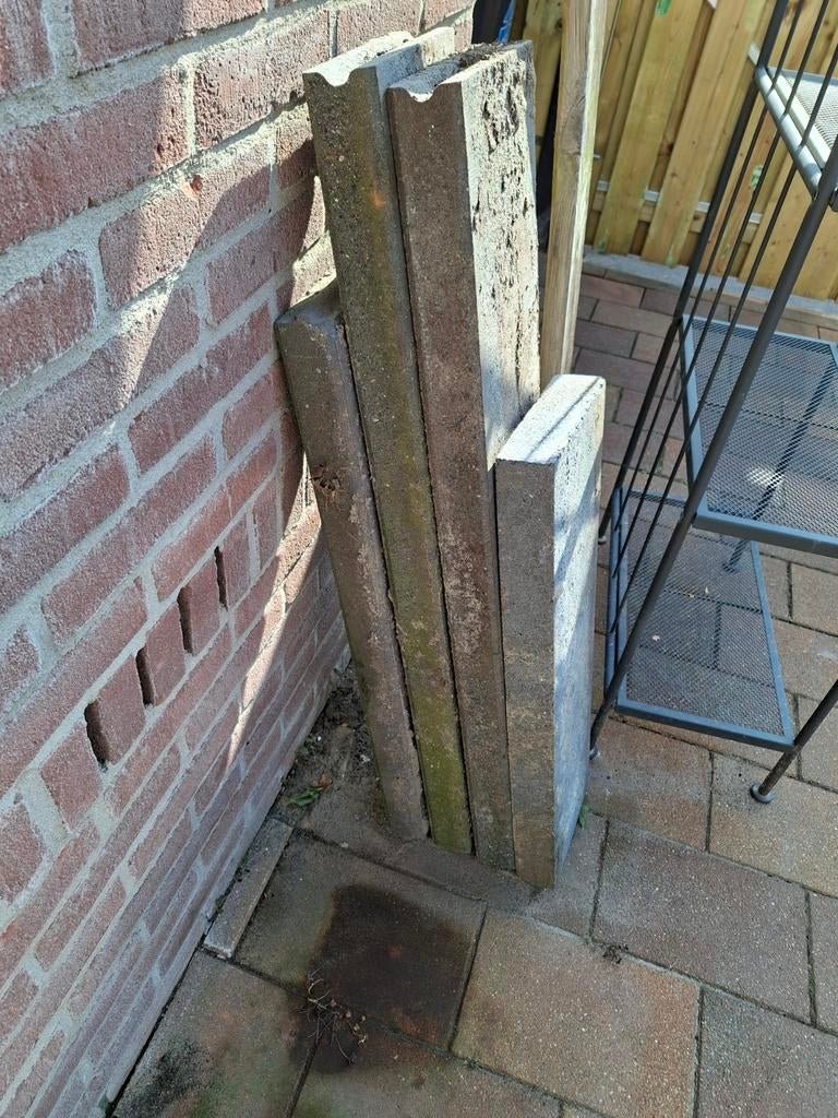 Opsluitbanden., Ophalen, Gebruikt, Minder dan 5 m², Beton