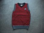 NAME IT zwart / rood gestreepte spencer / hesje afgezet grij, Gebruikt, Overhemd of Blouse, Ophalen of Verzenden, Jongen
