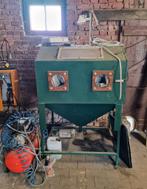 Straalcabine zandstraalkast compleet met toebehoren, Ophalen