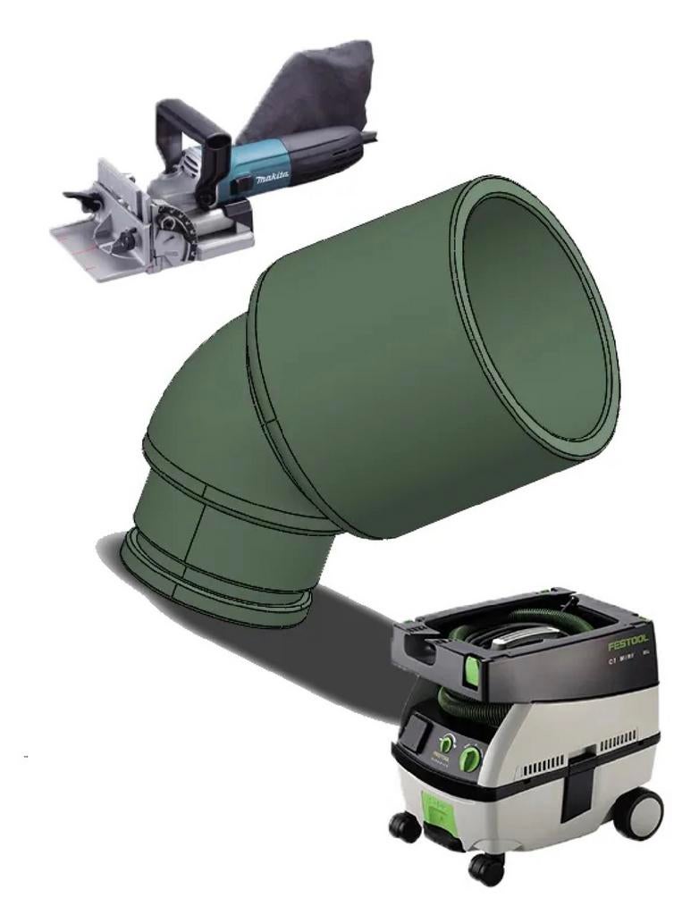 Festool naar Makita PJ7000 verloop 3D print, Ophalen of Verzenden, Nieuw