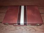 Backgammon spel tric trac koffer mooie staat, Ophalen of Verzenden