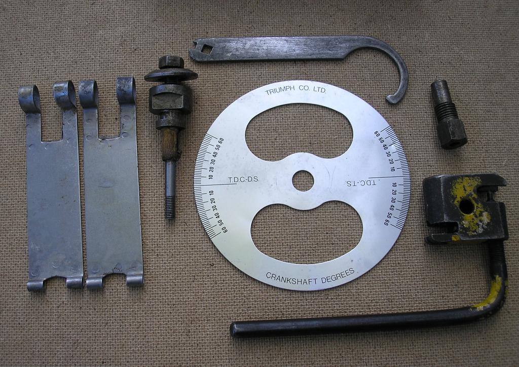 TRIUMPH 3TA gereedschap  (ex-nederlandse leger), Motoren, Onderdelen | Oldtimers, Ophalen of Verzenden, Gebruikt