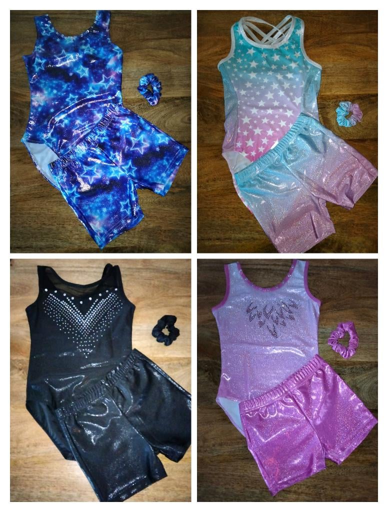 Diverse turnpakjes/gympakjes maat 122 nu 12,50 per stuk, Sport en Fitness, Turnen, Nieuw, Turnpak(je), Kindermaat 122 t/m 140