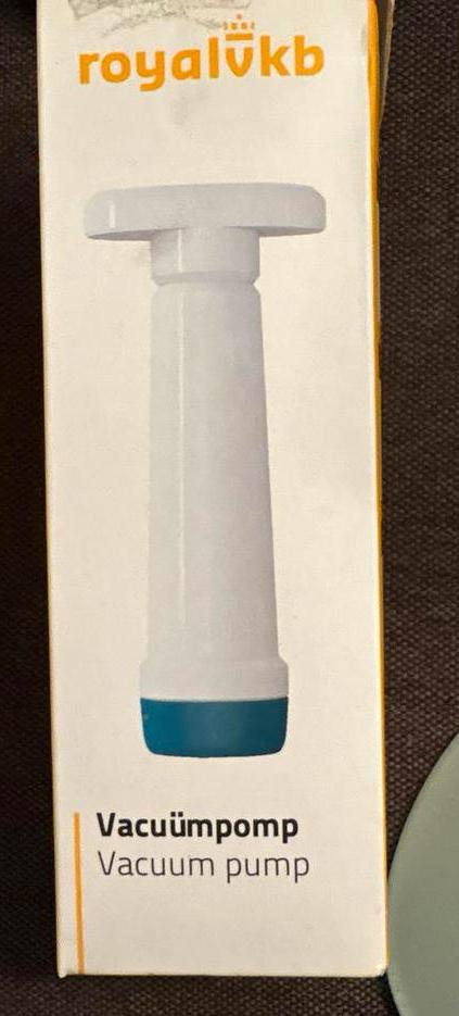 Royal VKB Vacuümpomp - Houd je eten langer vers!, Ophalen of Verzenden, Gebruikt