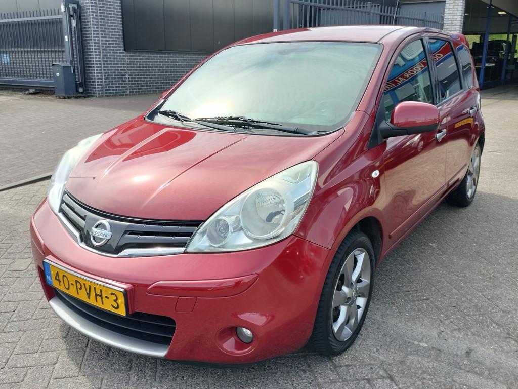 Nissan Note 1.4 Connect Edition Airco 16'' L.M.V Nw APK, Voorwielaandrijving, Euro 5, Stof, Gebruikt