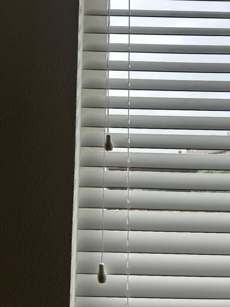 PVC jaloezieën 50mm diverse maten kleur True White, Ophalen of Verzenden