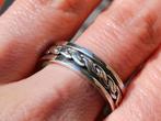 Vanoli 925 zilver draai spin ring spinner unisex maat 21 22, Vanoli, 20 of groter, Amsterdam, Nieuw