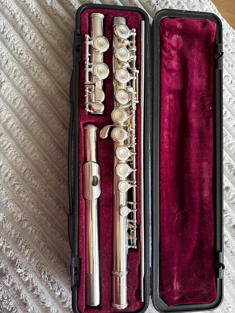 Yamaha 211sII dwarsfluit, Muziek en Instrumenten, Blaasinstrumenten | Dwarsfluiten en Piccolo's, Ophalen of Verzenden, Zo goed als nieuw